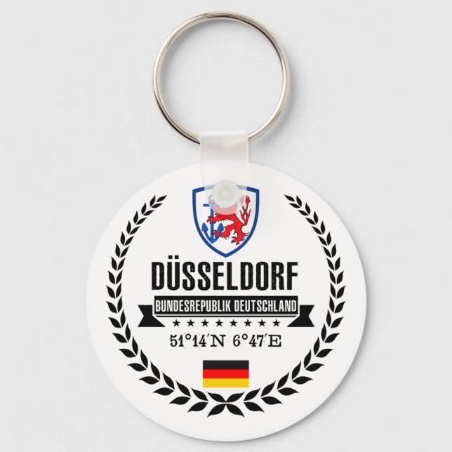 Düsseldorf Key Ring (Front)