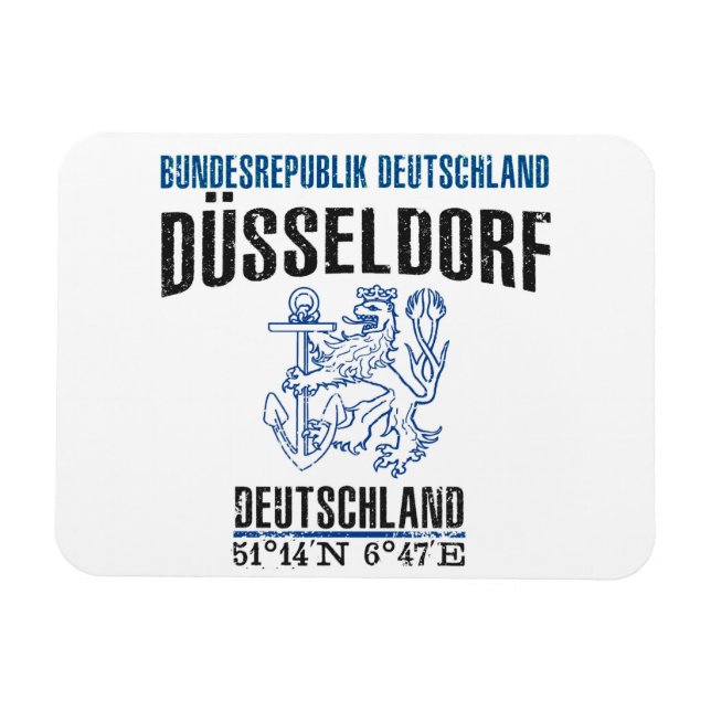 Düsseldorf Magnet (Horizontal)