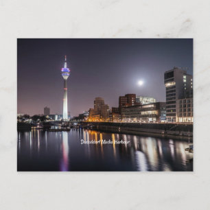 Dusseldorf, Media Harbour (labelled) Postcard