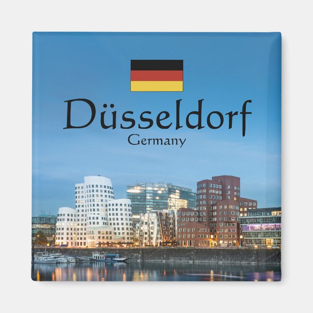 Dusseldorf Souvenir Magnet (Front)
