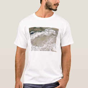 Dust and clouds hovered over the Taklimakan Des T-Shirt