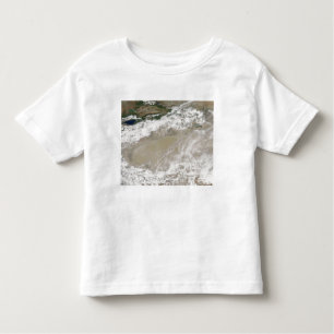 Dust and clouds hovered over the Taklimakan Des Toddler T-Shirt