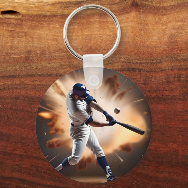 Dust And Glory: Baseball The Home Run Key Ring (Front)