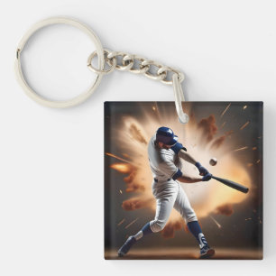 Dust And Glory: Baseball The Home Run Key Ring