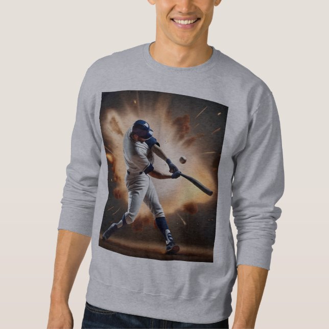 Dust And Glory: Baseball The Home Run Sweatshirt (Front)