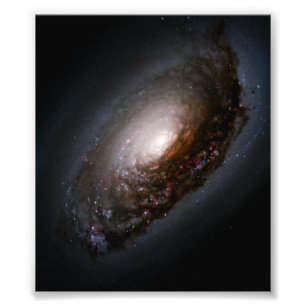 Dust Band Around the Black Eye Galaxy Nucleus Photo Print