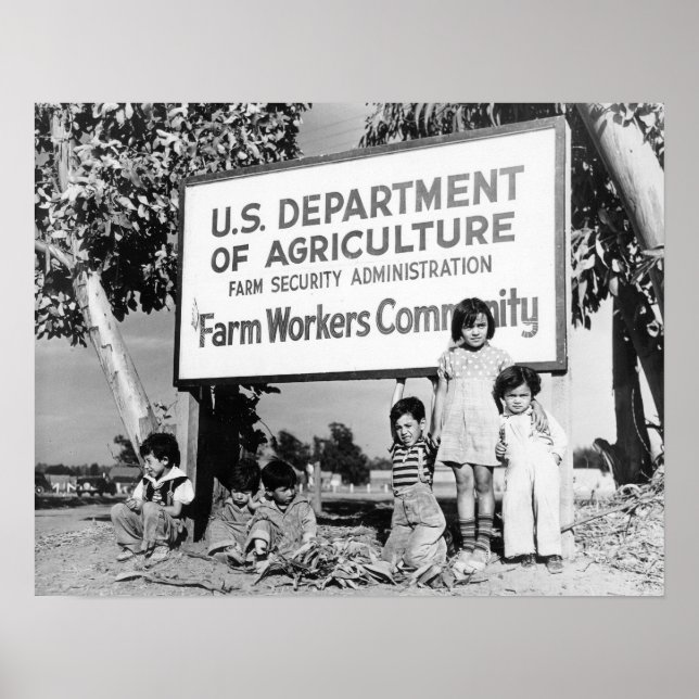 Dust Bowl Children Poster (Front)