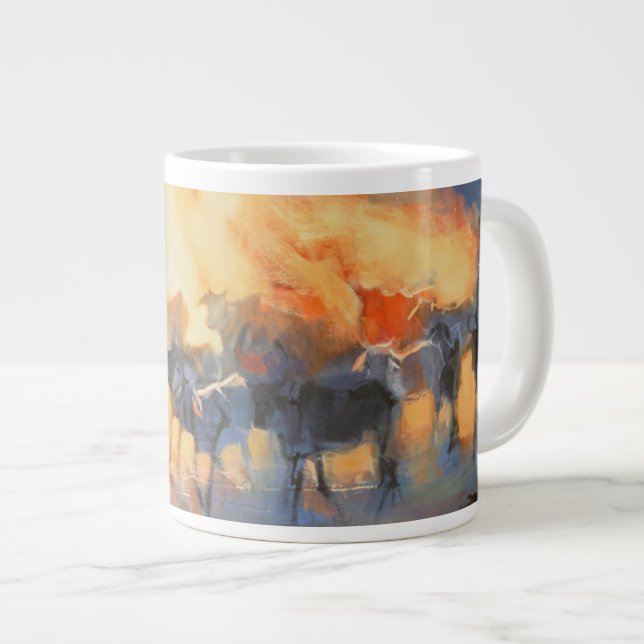 Dust Cloud Drung 1996 Large Coffee Mug (Front Right)