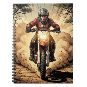 Dust & Determination Full Throttle Motocross Notebook