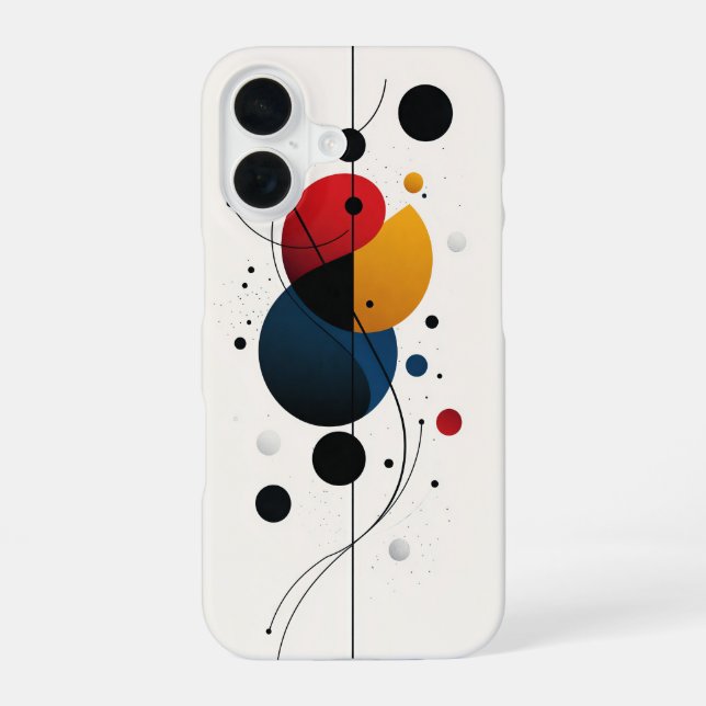 Dust Flare iPhone 16 Case (Back)