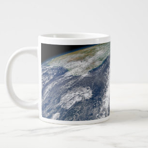 Dust Heading Toward South America Large Coffee Mug