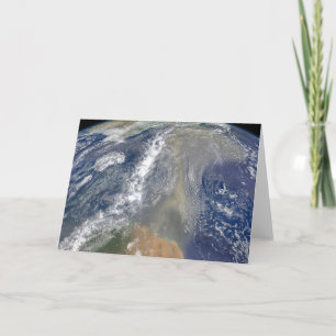 Dust Heading Towards South America Card