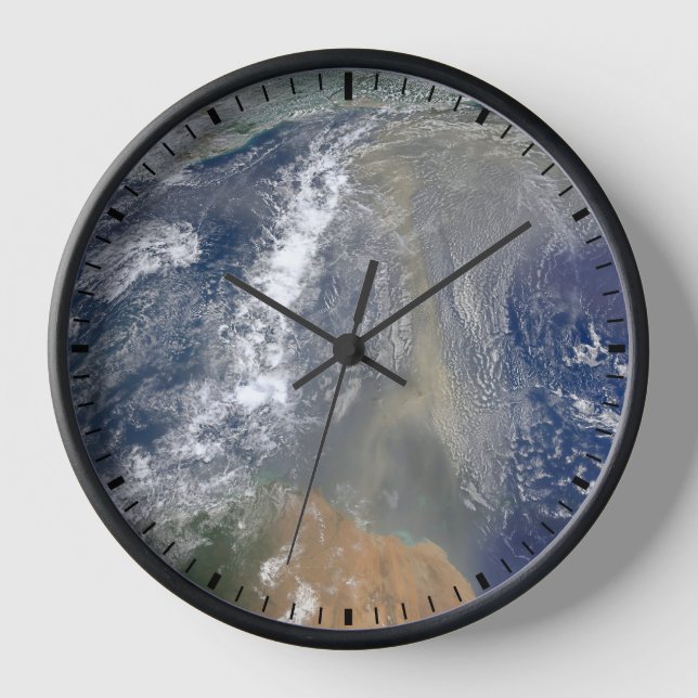 Dust Heading Towards South America Clock (Front)
