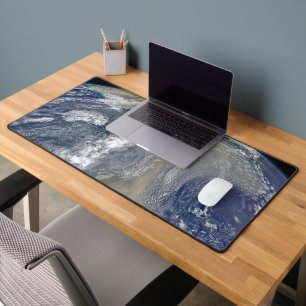 Dust Heading Towards South America Desk Mat