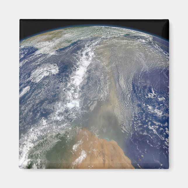 Dust Heading Towards South America Magnet (Front)