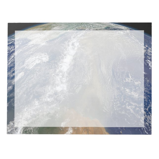 Dust Heading Towards South America Notepad (Front)