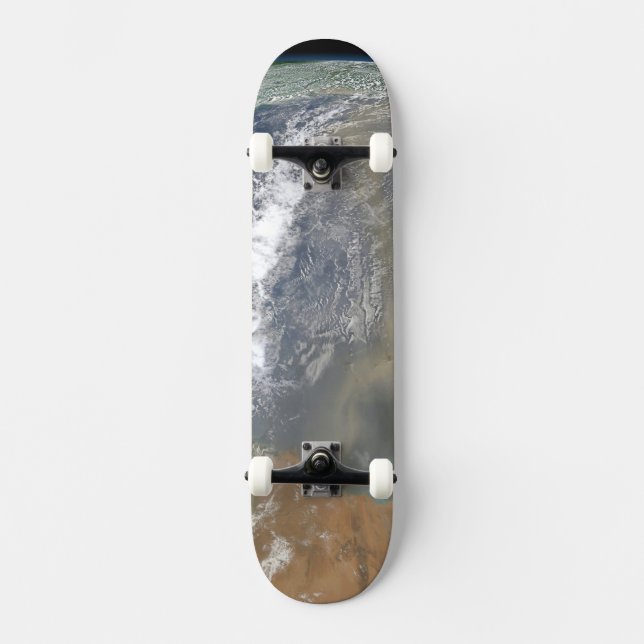 Dust Heading Towards South America Skateboard (Front)
