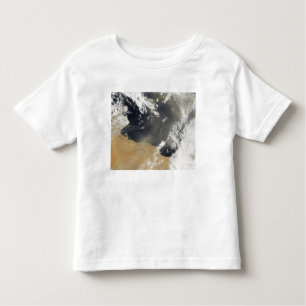 Dust plumes blowing off the north African coast Toddler T-Shirt