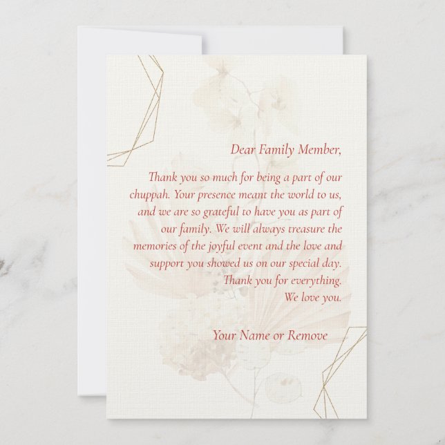 Dust & Red Terracotta Boho Jewish Chuppah DIY (Back)