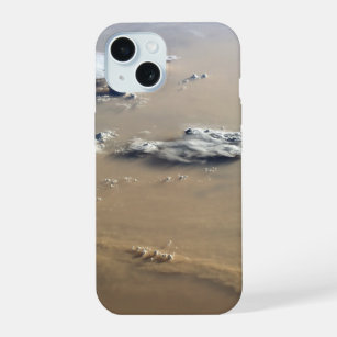 Dust Storm Across The Sand Seas Of Sahara Desert. iPhone 15 Case