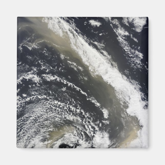 Dust storm blowing over the Tasman Sea Magnet (Front)