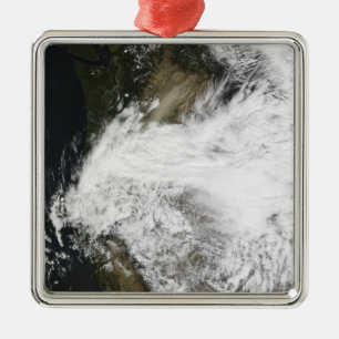 Dust storm in eastern Washington, USA Metal Tree Decoration