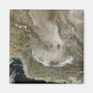 Dust storm in Iran Magnet