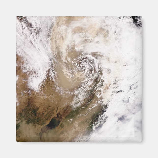 Dust storm in northern China Magnet (Front)