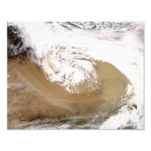 Dust storm in northern China Photo Print