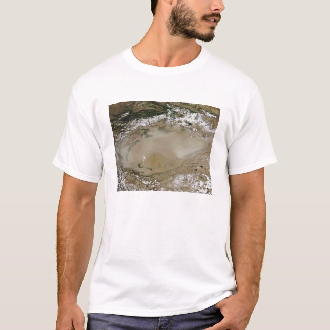 Dust storm in Taklimakan Desert, Western China T-Shirt (Front)