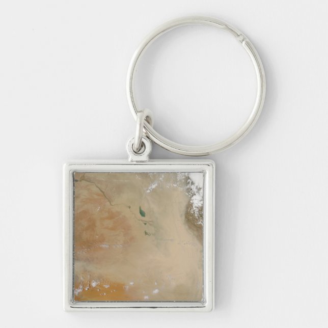 Dust storm in the Middle East Key Ring (Front)