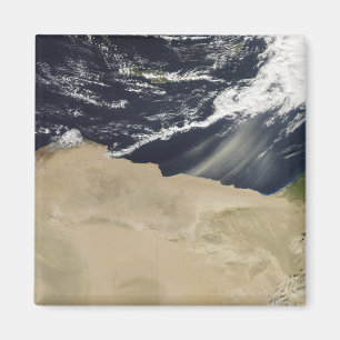 Dust storm over Egypt Magnet
