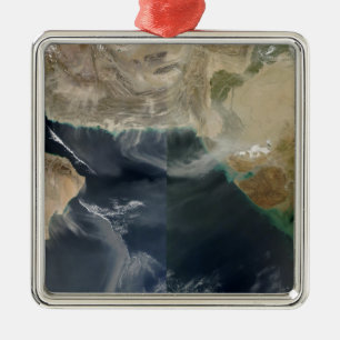 Dust storms metal ornament