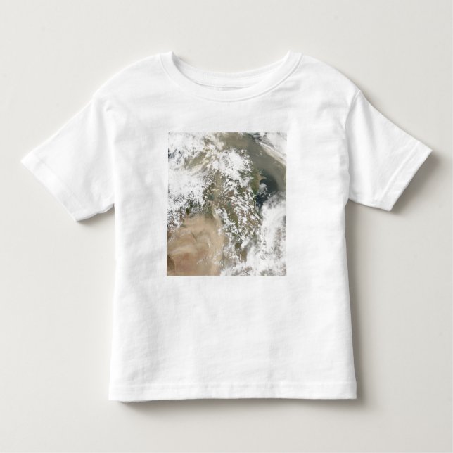 Dust storms over the Middle East Toddler T-Shirt (Front)