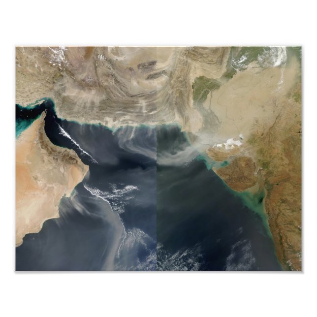 Dust storms photo print (Front)