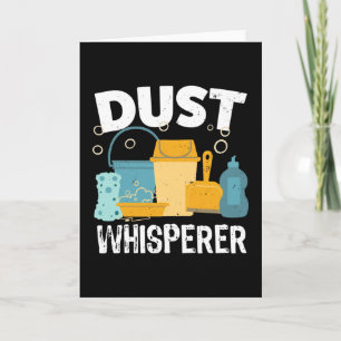 Dust Whisperer Funny Cleaning Clean Gift Card