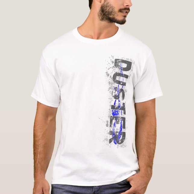 Duster Vert Blue v2 T-Shirt (Front)