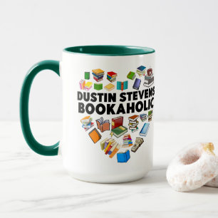 Dustin Stevens Bookaholic Mug