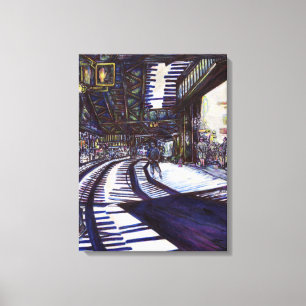 Dusting the Piano Canvas Print
