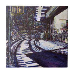 Dusting the Piano Ceramic Tile