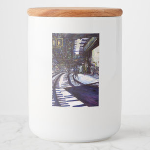 Dusting the Piano Food Label