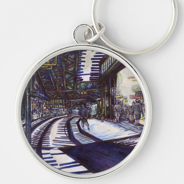 Dusting the Piano Key Ring (Front)