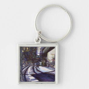 Dusting the Piano Key Ring