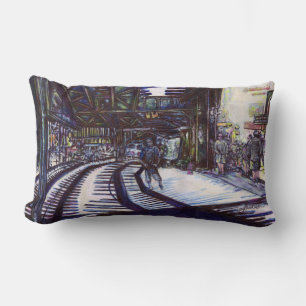 Dusting the Piano Lumbar Cushion