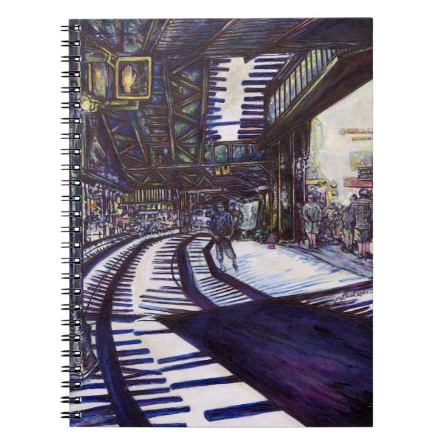 Dusting the Piano Notebook (Front)