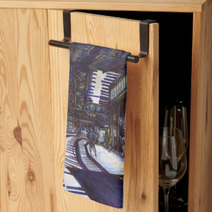 Dusting the Piano Tea Towel