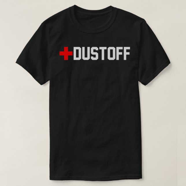 DUSTOFF MEDEVAC CROSS  T-Shirt (Design Front)
