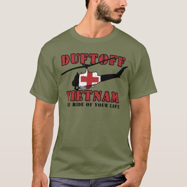 DUSTOFF: Valor in the Skies T-Shirt (Front)
