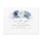 Dusty and Navy Blue Floral Boho Save the Date