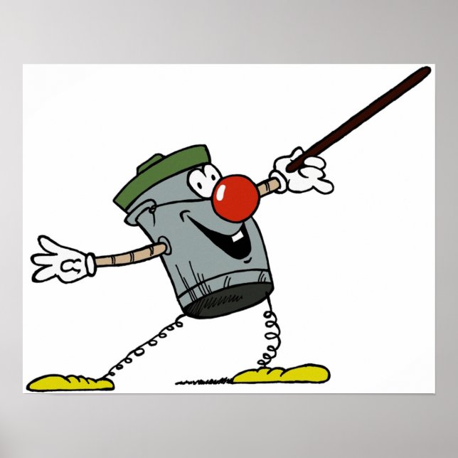 DUSTY BIN POSTER (Front)